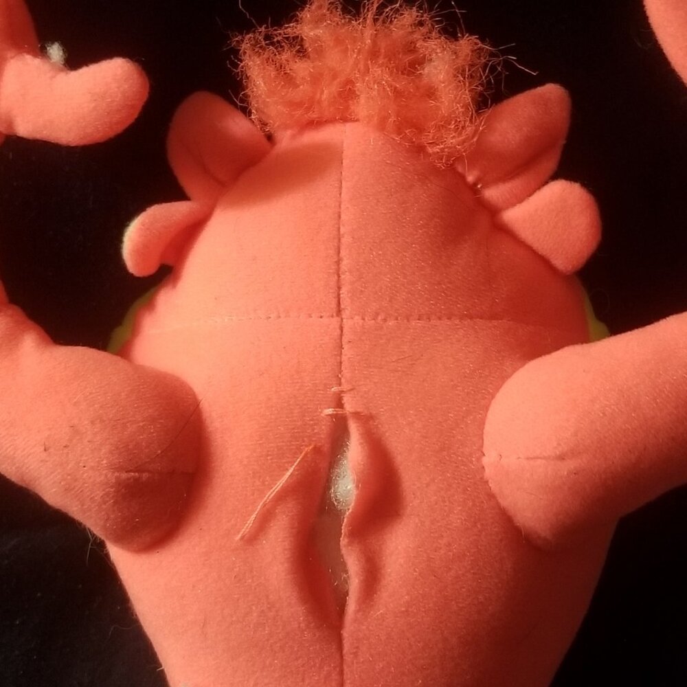 $4 if bundled, Fluorescent Taz toy, seam has come open - Picture 4 of 9